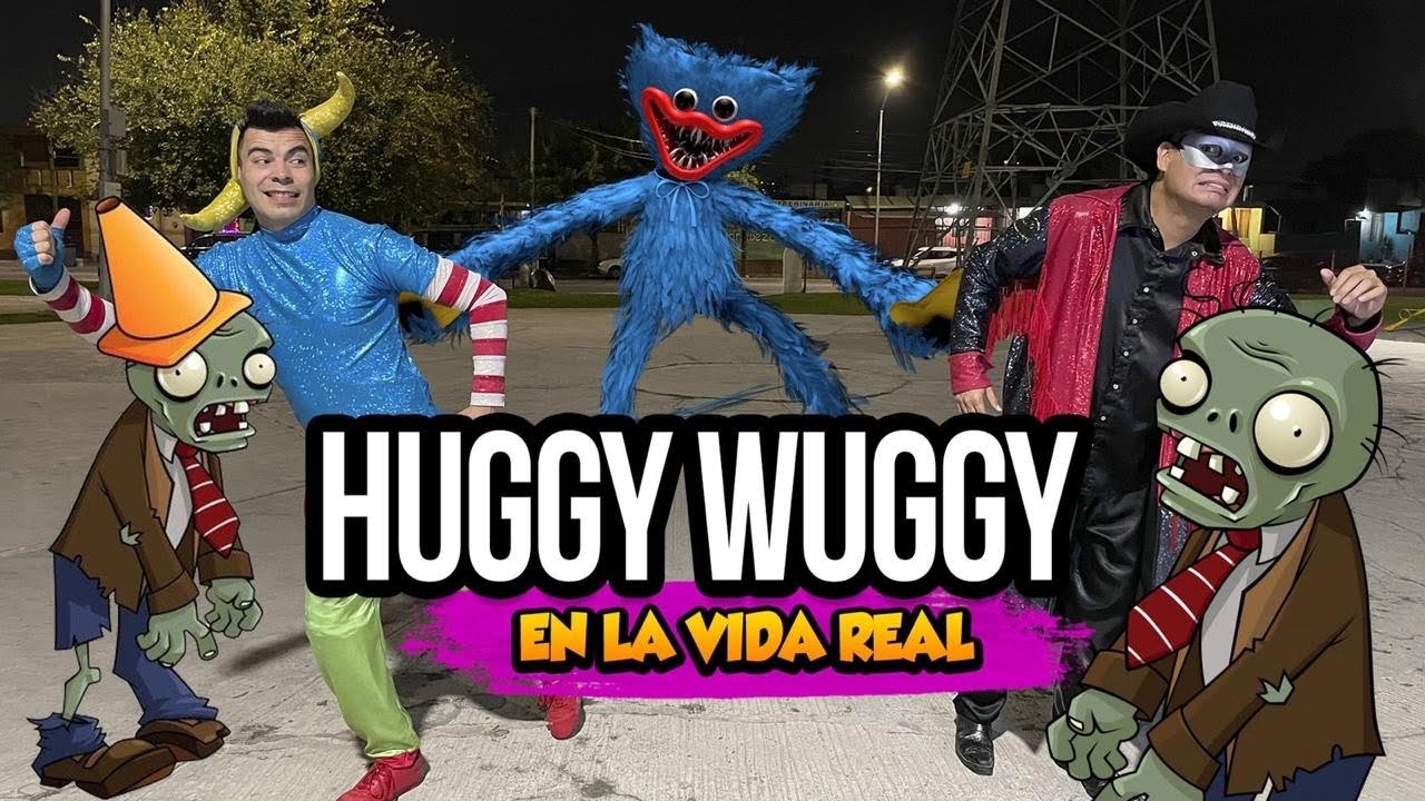 HUGGY WUGGY en la VIDA REAL 2 | POPPY PLAYTIME | Plantas VS Zombis se enfrentan a HUGGY WUGGY