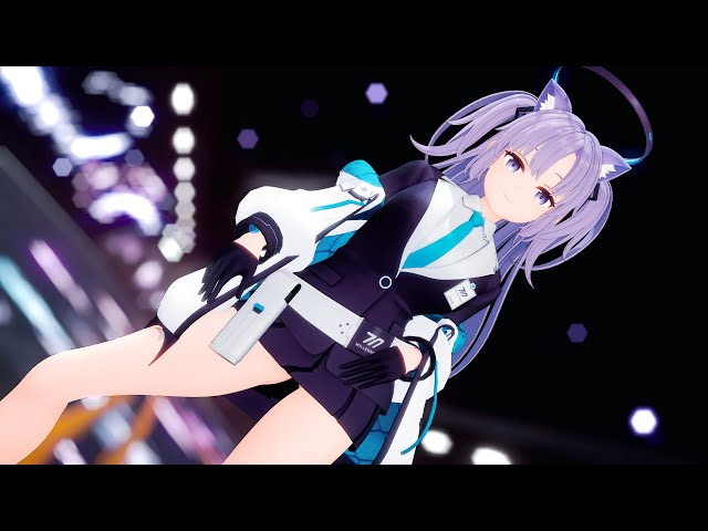 Blue Archive MMD/4K】早瀬ユウカ - 「More」【ブルーアーカイブ