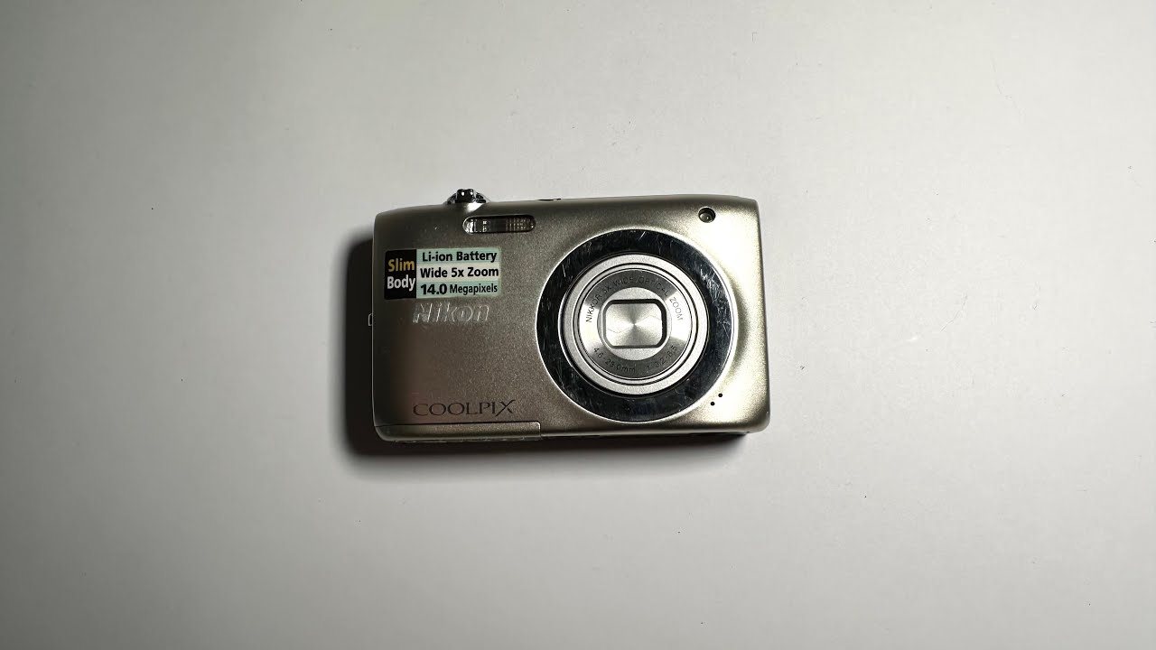Nikon Coolpix S2600 - YouTube