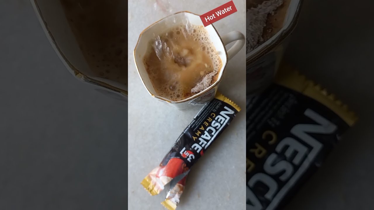 Nescafe Creamy 3 In 1 Coffee Shorts Cooking Recipe