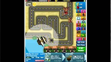 Bloons TD 4: Track 1 Easy NLL Walkthrough (T135)
