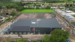 Blairgowrie Recreation Centre Drone Progress - 21st August 2024