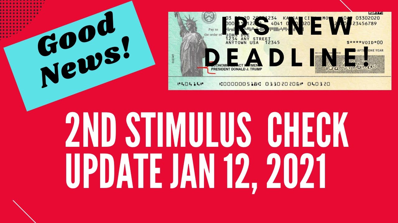 2nd Stimulus check delays Update for Jan 12, 2021. Liberty Tax