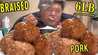 Brother Monkey makes Sixi meatballs at home and makes new twists by wrapping the meat in eggs.