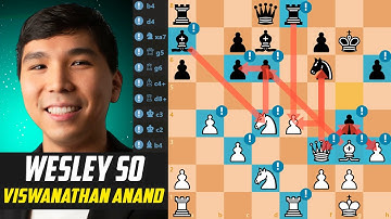 ♟️Wesley So STUNS Viswanathan Anand with Brilliant Endgame Technique! [Stockfish 17]