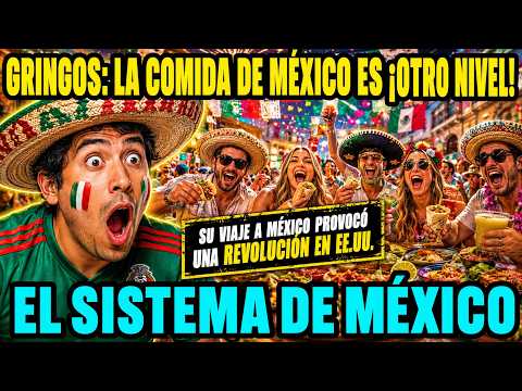😭 Humillados: Ricos de EE.UU. Lloran al ver la comida GRATIS de una escuela mexicana.