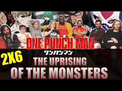 One Punch Man - 2x6 The Uprising of the Monsters - Group Reaction