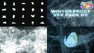 Apple Motion Template: Winter Frost VFX Pack