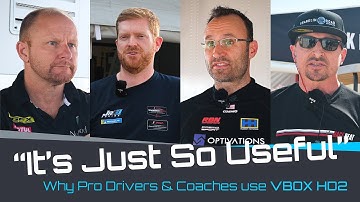 Why So Many Pro Drivers and Coaches use VBOX HD2 systems