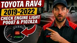 Toyota RAV4 Check Engine Light P0087 & P107A2A Repair