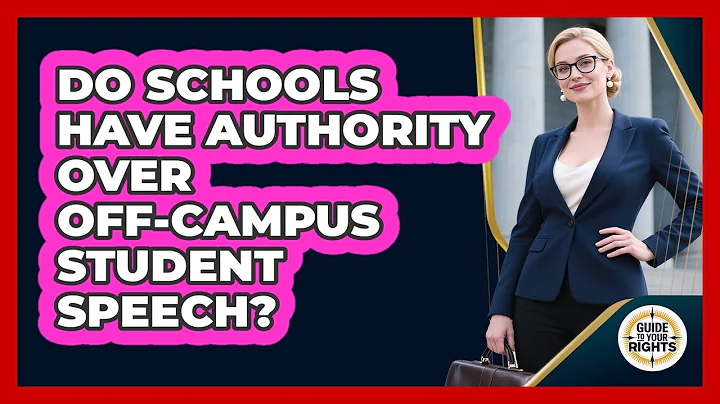 Do Schools Have Authority Over Off-Campus Student Speech?