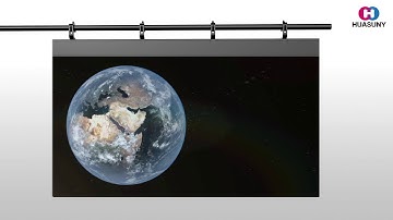 Huasuny X panel series installation of hanging and stacking brief introduction