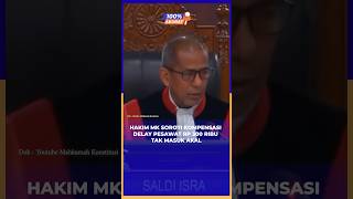 CONSTITUTIONAL COURT JUDGE HIGHLIGHTS UNREASONABLE IDR 300K AIRLINE DELAY COMPENSATION