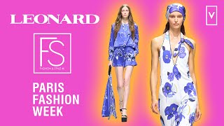 Leonard Paris Springsummer 2025 Paris Fashion Week Vertical Full Fashion Show