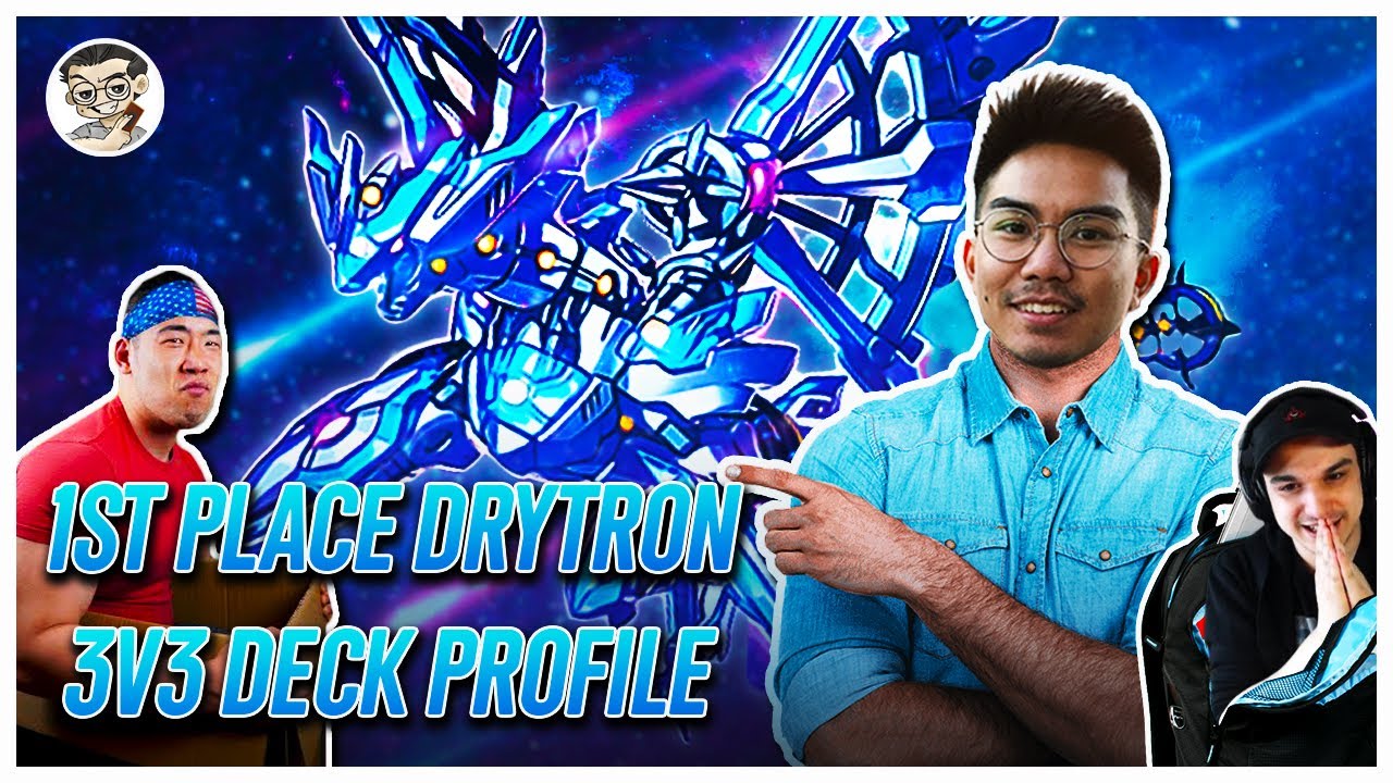 YUGIOH! 1ST PLACE UNDEFEATED 3V3 REMOTE DUEL WARCRIME DRYTRON DECK PROFILE FT. DISTANT CODER + SUSU