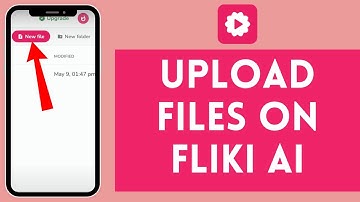How to Upload Files in Fliki AI 2024 | Files Upload in Fliki AI