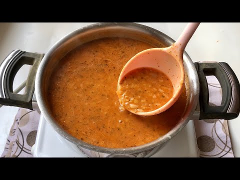 Ezogelin Çorbası tarifi ✅ En pratik ve en lezzetli haliyle 👌🏼