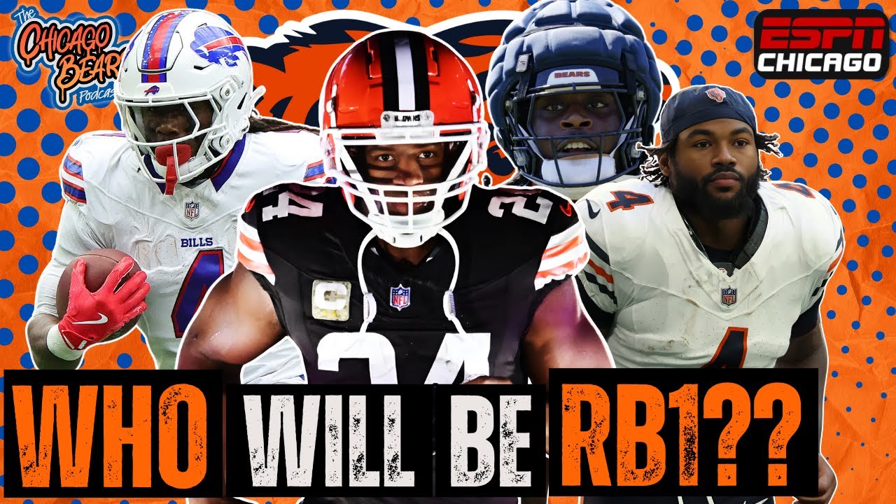 Nick Chubb’s Off the Table | Should Chicago Bears Be Comfortable With RB Room ?