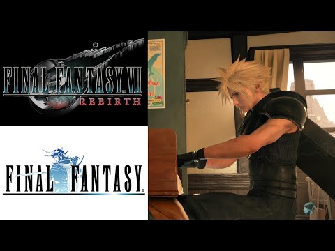 Cloud plays "Final Fantasy Main Theme" - Final Fantasy VII Rebirth