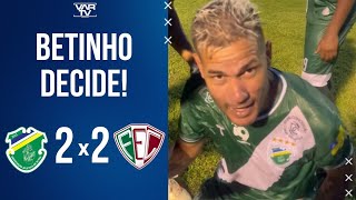 Betinho Decide E Salva O Altos Altos 2X2 Fluminense-Pi Campeonato Piauiense 2026
