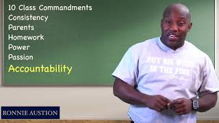 Accountability- 10 CLASS COMMANDMENTS