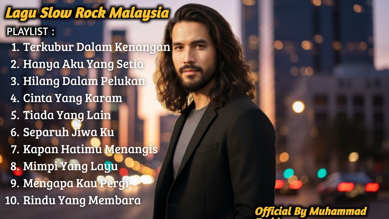 LAGU SLOW ROCK MALAYSIA POWERFULL 🔥 TERBARU VIRAL - FULL ALBUM | LAGU CINTA & NOSTALGIA | TERPOPULER