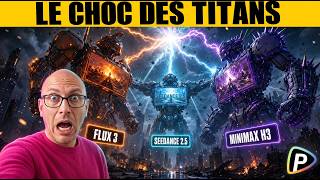 Seedance 2.5 vs MiniMax H3 vs Flux 3 : le test Γ l'aveugle (Pollo AI)