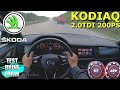 2021 Skoda Kodiaq 2.0 TDI 4x4 DSG 200 PS TOP SPEED AUTOBAHN DRIVE POV