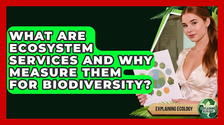 What Are Ecosystem Services And Why Measure Them For Biodiversity? - Explaining Ecology
