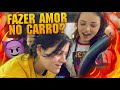 CHAMEI MINHA NAMORADA PRA FAZER AMOR NO CARRO E GRAVEI A REAÇÃO DELA - FLÁVIA E JÚLIA