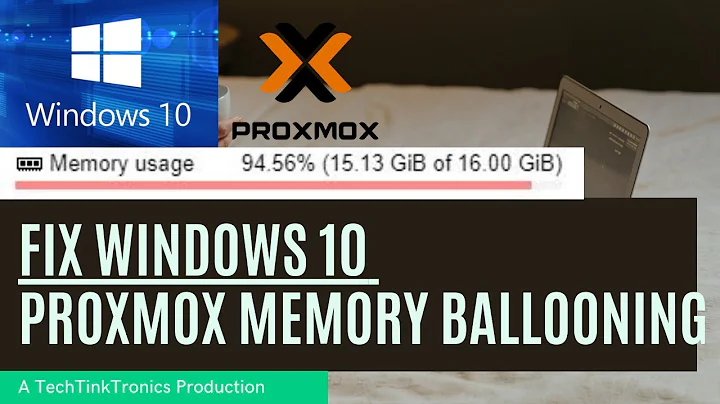 Fix Windows 10 Proxmox Memory Ballooning