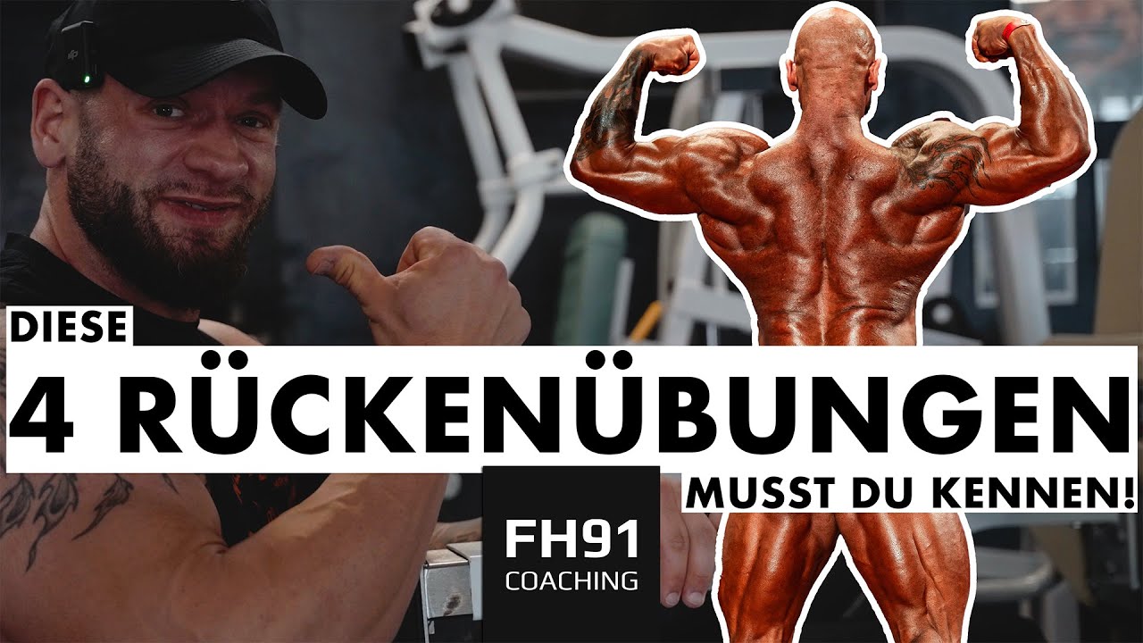 Bau einen MASSIVEN RÜCKEN auf mit diesem Workout! 🦾 Basics für jedes Training!
