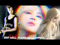 #jiminff (when his doll turns into a human) #pjmff (Wired au,)