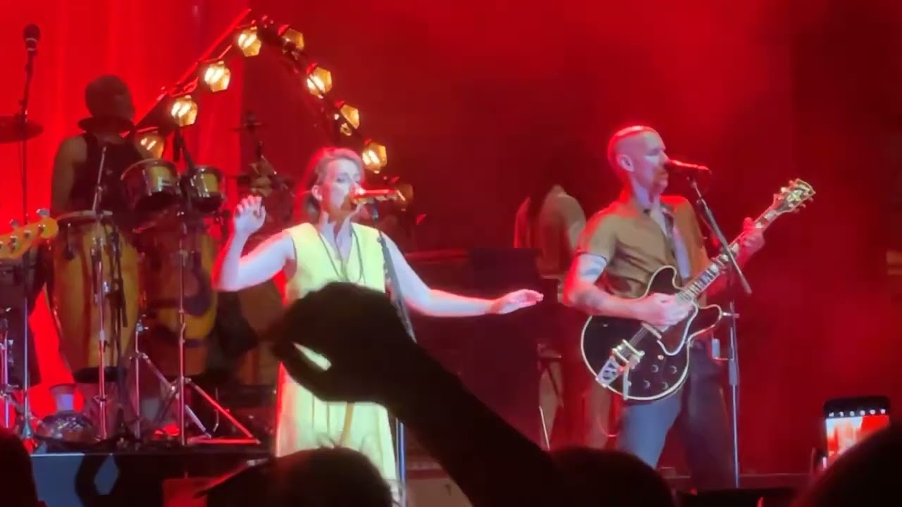 Brandi Carlile performing “Woodstock”