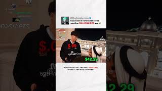 Ray is BROKE compared to BILLIONAIRE and Kai Cenat 🤯 #money