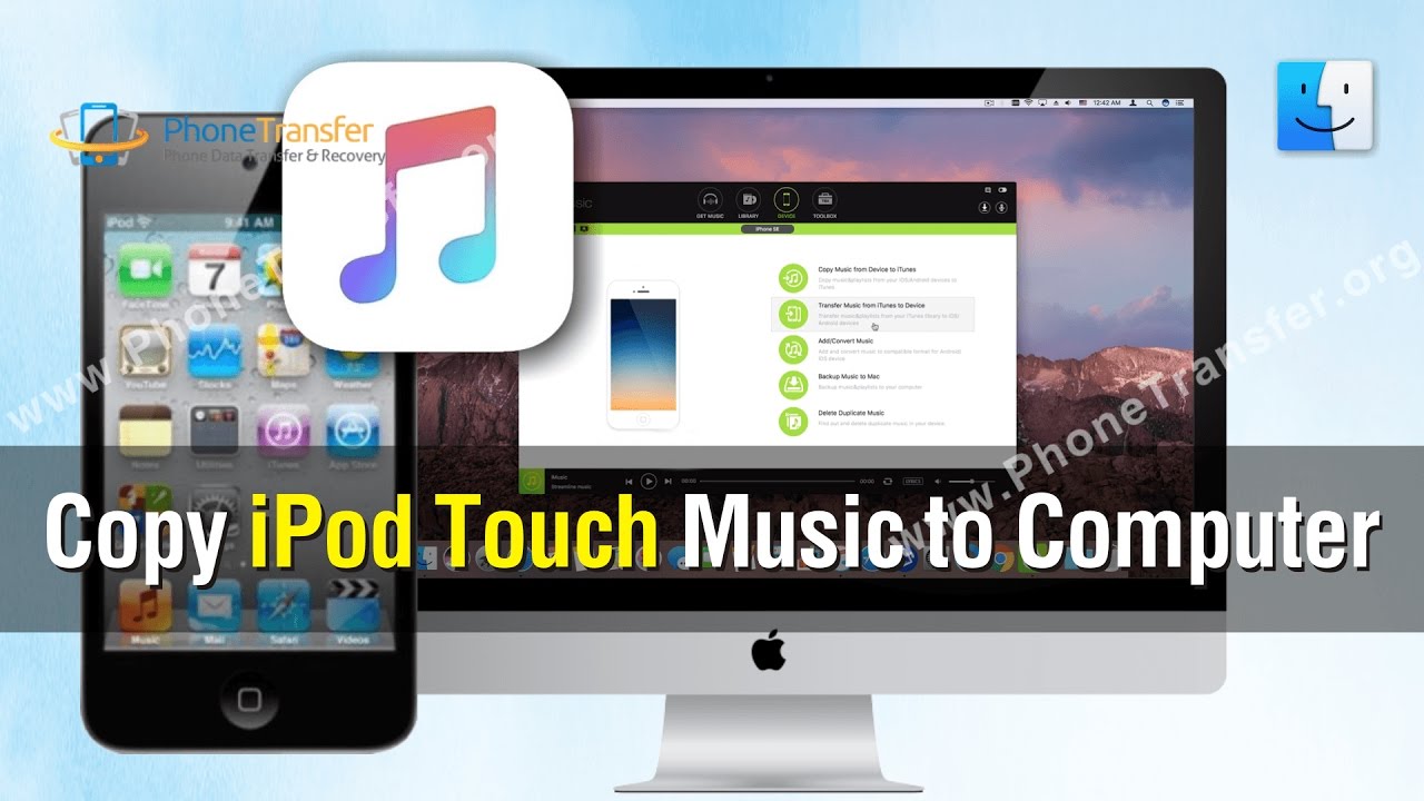 How to Copy iPod Touch Music to Computer - YouTube