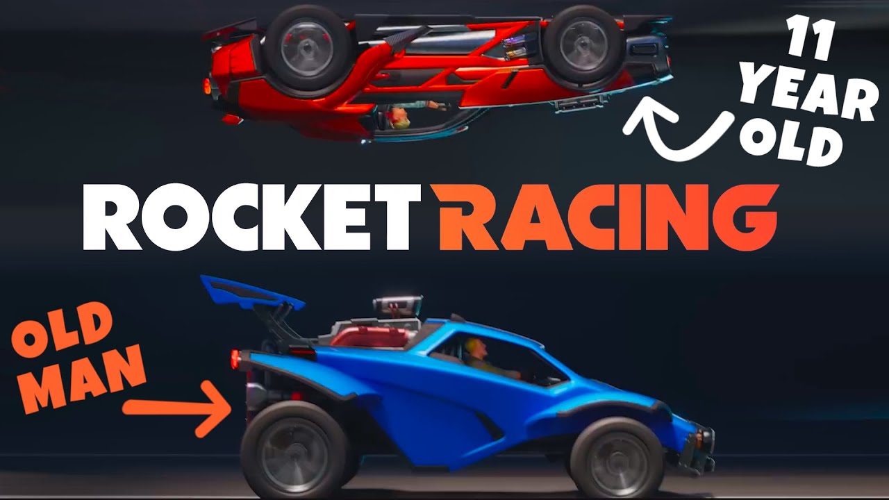 Can My Son Beat Me in the NEW Rocket League Racing Game?