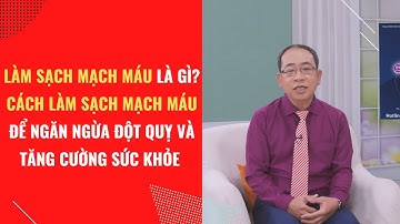 Làm sạch mạch máu là gì? Cách làm sạch mạch máu để ngăn ngừa đột quỵ và tăng cường sức khỏe.