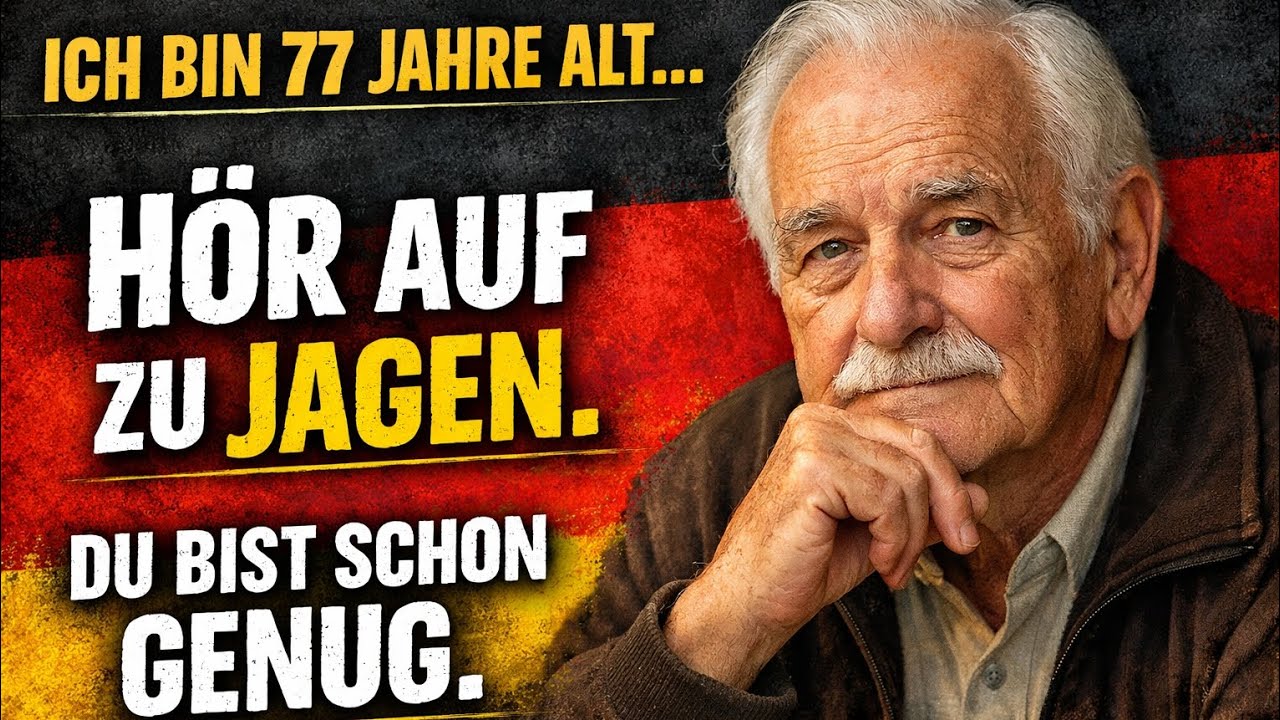 77 Jahre alt… und DAS habe ich zu spät verstanden“.///Deutsch lernen.