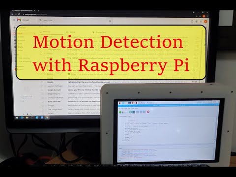 Raspberry Pi Motion Detection with Email Alerts! - Home Automation
