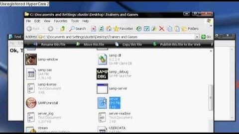 How to make an SAMP server