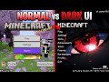 🔥 Minecraft Dark UI Mod is INSANE 😱🦇 |  Anime Eye + Batman Ui