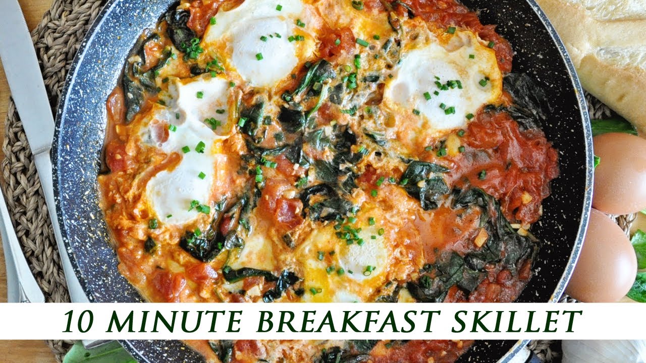 The ULTIMATE 10-MINUTE Breakfast SKILLET   Healthy & Easy to Make Recipe