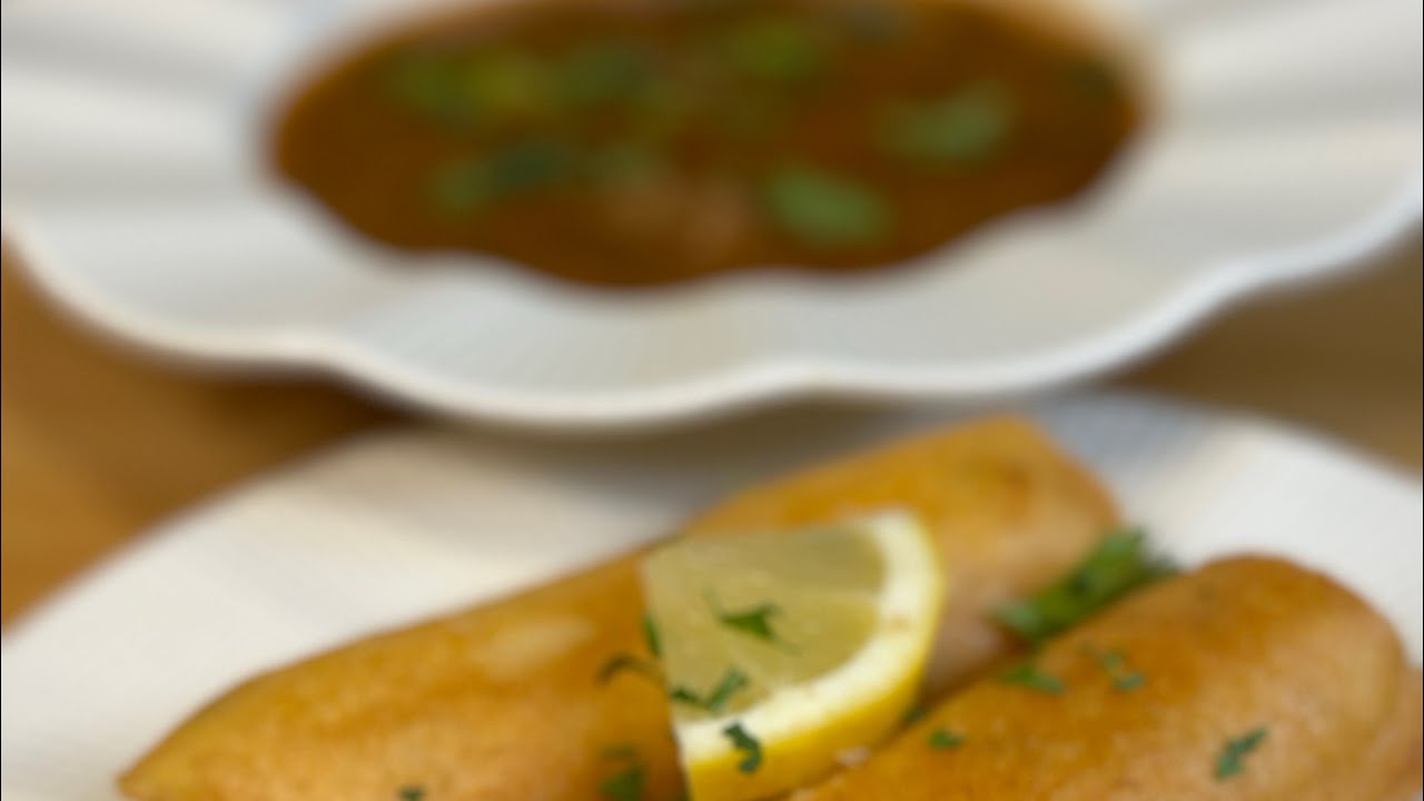 Chorba frik et bourek a ma façon شربة فريك و براك البطاطا عل طريقتي🇩🇿🇩🇿🇩🇿🇩🇿