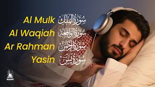 Surah Yasin (Yaseen), Surah Al Mulk, Surah Ar Rahman, and Surah Al Waqiah by Sheikh Alaa Aqel