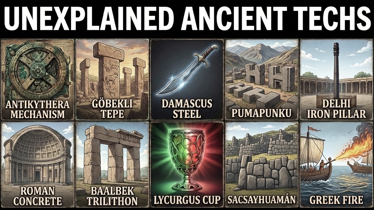10 Ancient Technologies That Science Still Can't Explain