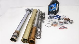 Dirt Bike Fork Rebuild Made Easy!