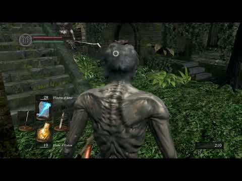 Dark Souls Remastered (xbox) how to cheese Capra Demon Boss easy !