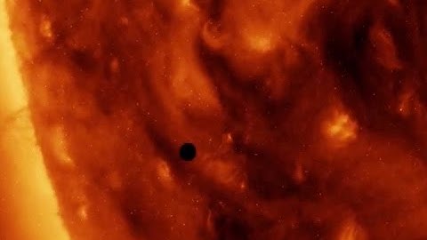 Mercury Transit as seen by NASA