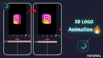 3D logo animation video editing alight motion||Trending 3d logo animation||Cinematic logo video edit